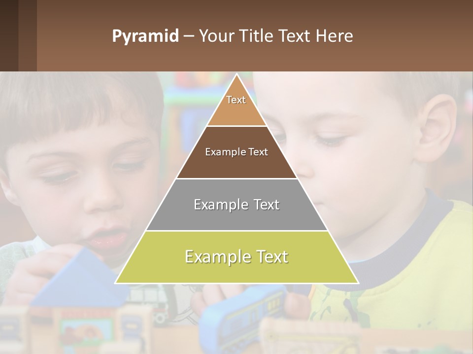 Preschool Fun Modeling PowerPoint Template