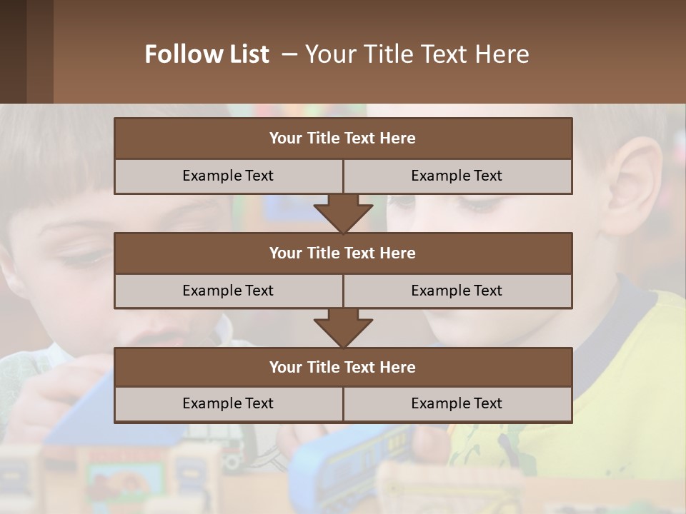 Preschool Fun Modeling PowerPoint Template