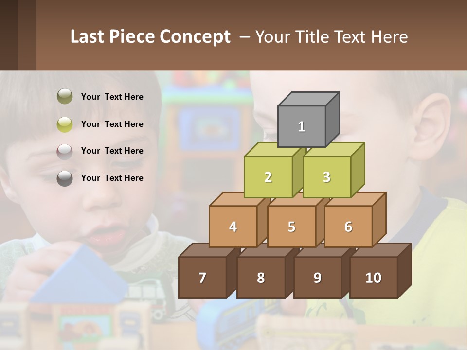 Preschool Fun Modeling PowerPoint Template