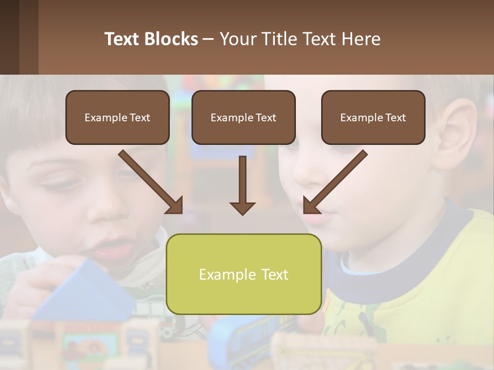 Preschool Fun Modeling PowerPoint Template