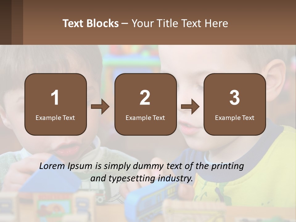 Preschool Fun Modeling PowerPoint Template