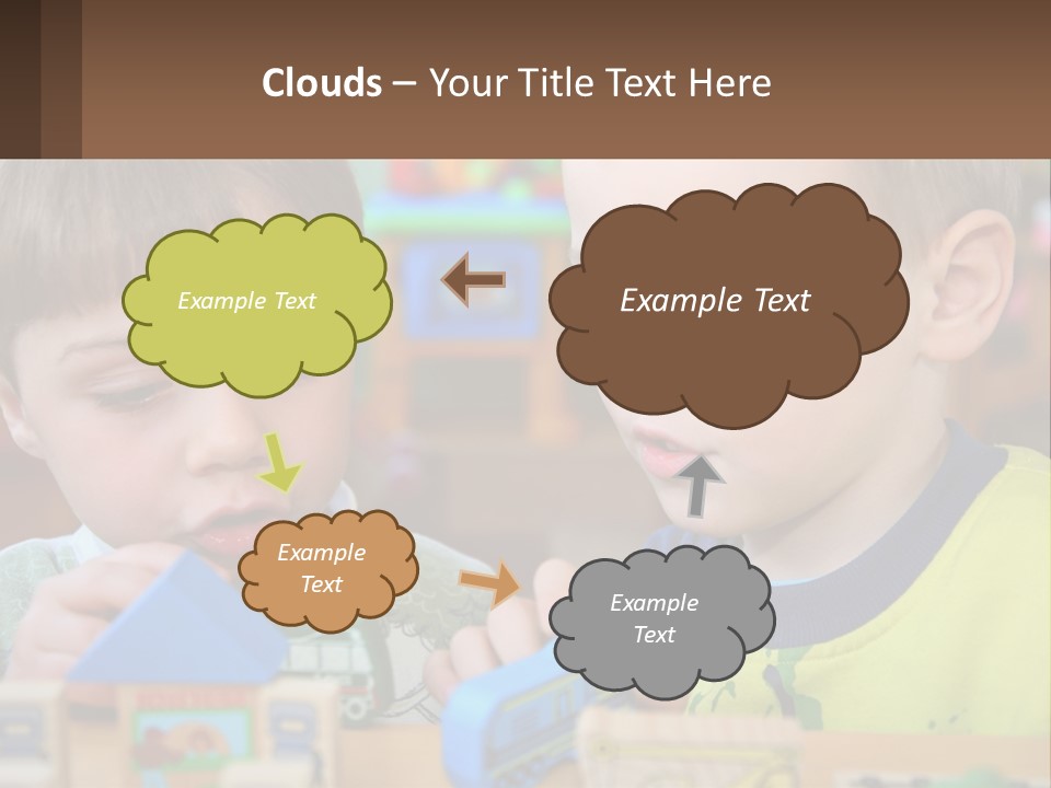 Preschool Fun Modeling PowerPoint Template