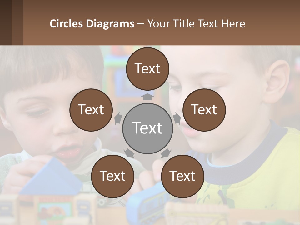 Preschool Fun Modeling PowerPoint Template