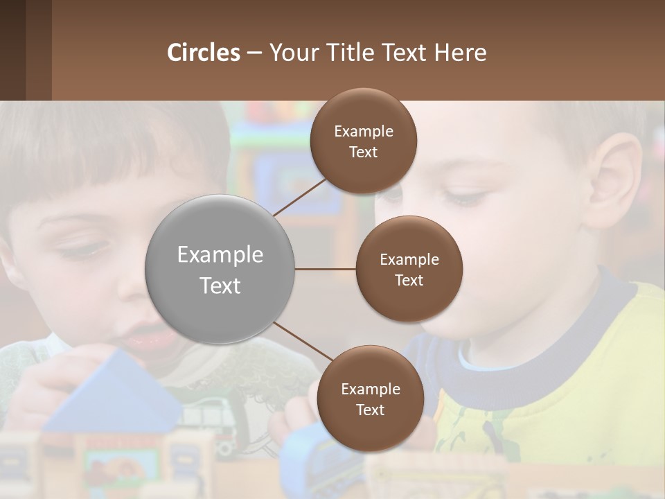 Preschool Fun Modeling PowerPoint Template