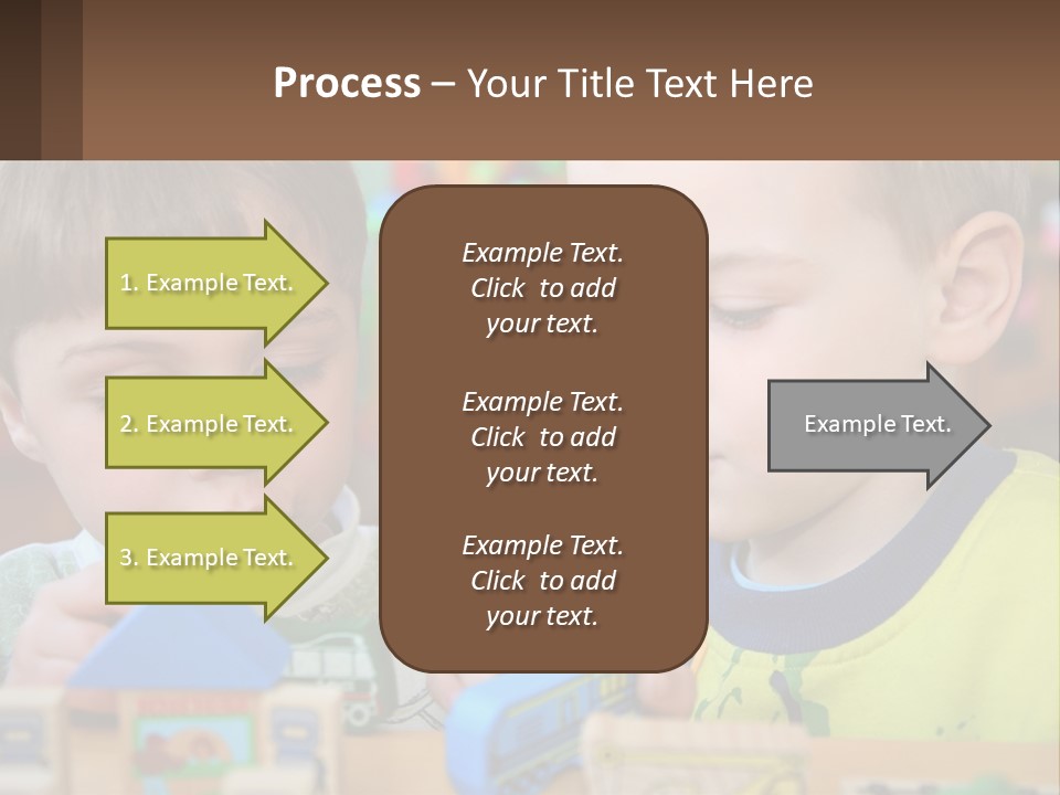 Preschool Fun Modeling PowerPoint Template