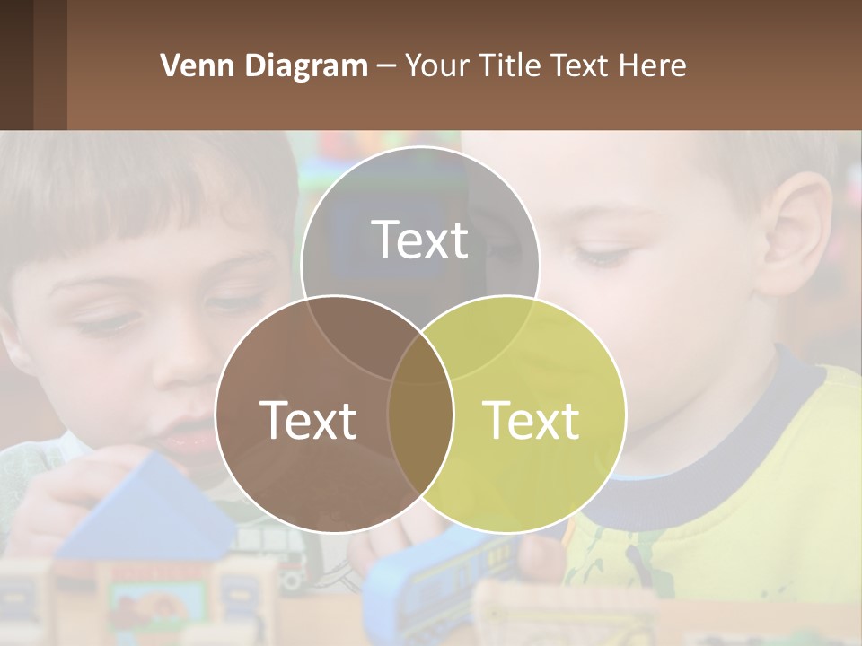 Preschool Fun Modeling PowerPoint Template