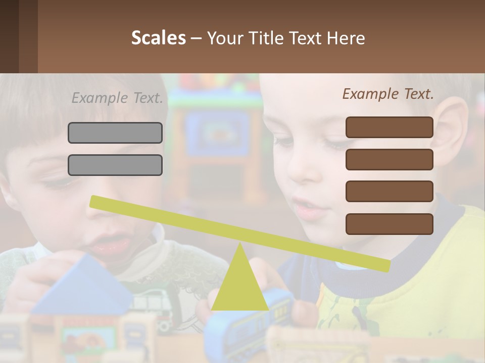Preschool Fun Modeling PowerPoint Template
