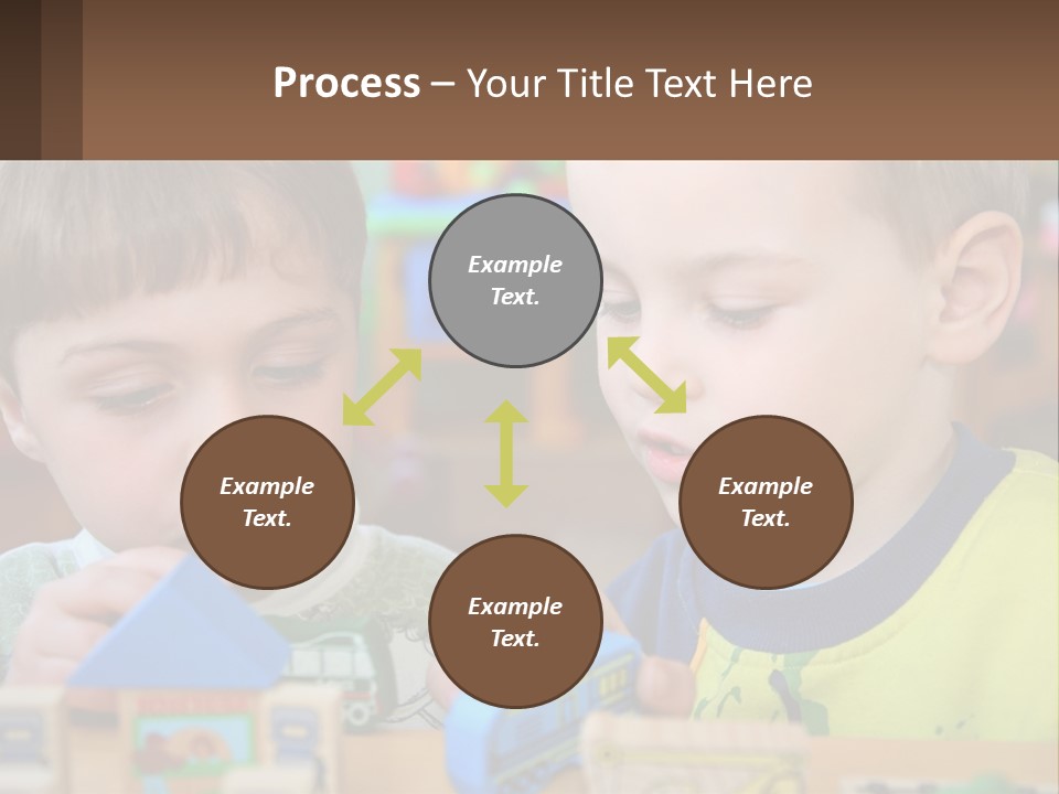 Preschool Fun Modeling PowerPoint Template