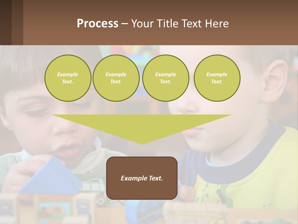 Preschool Fun Modeling PowerPoint Template
