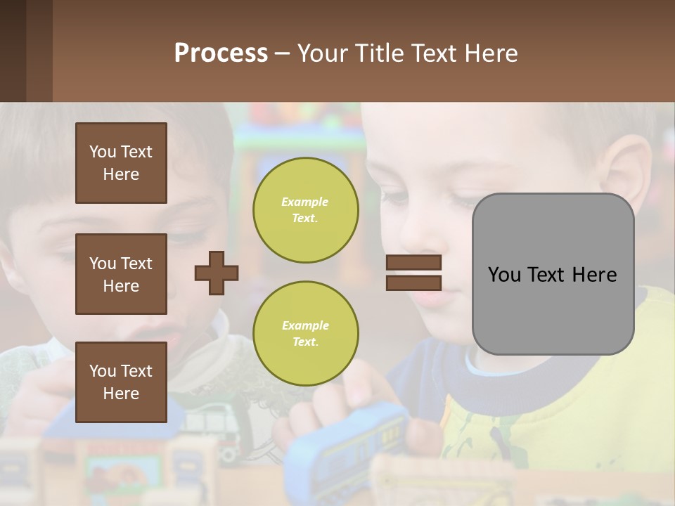 Preschool Fun Modeling PowerPoint Template