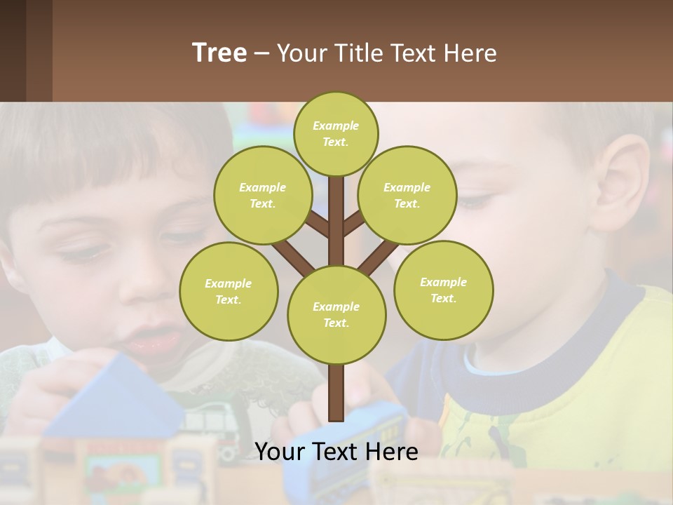 Preschool Fun Modeling PowerPoint Template