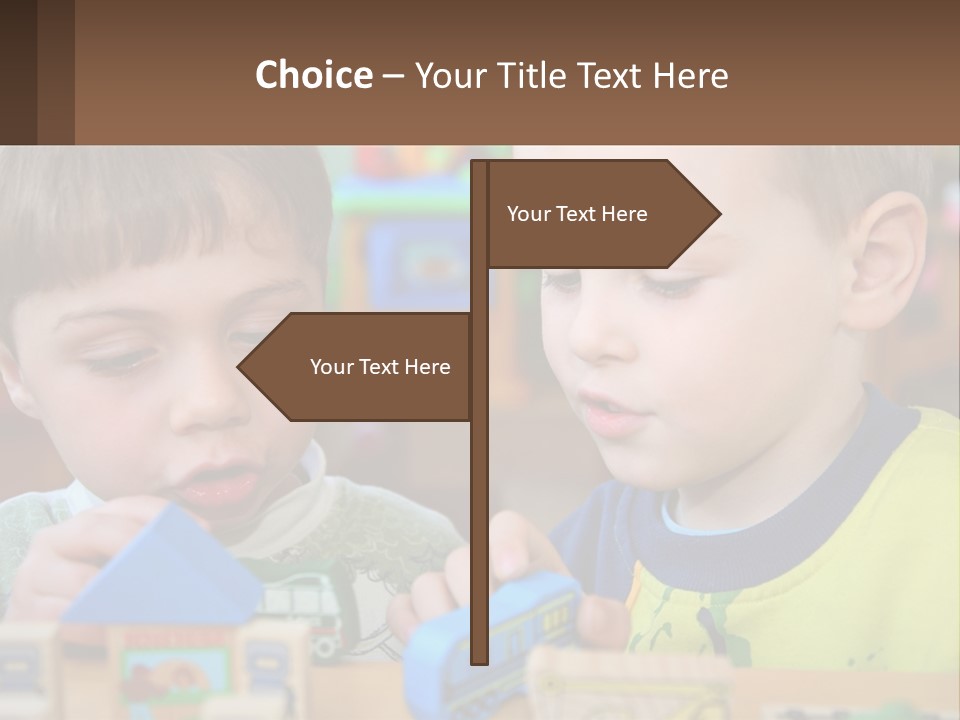 Preschool Fun Modeling PowerPoint Template