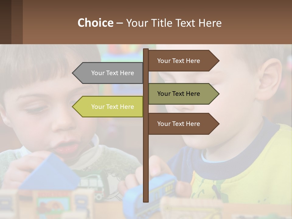 Preschool Fun Modeling PowerPoint Template