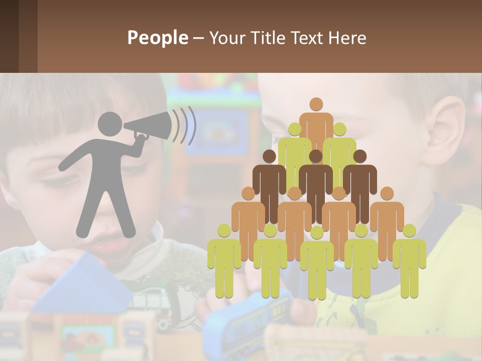 Preschool Fun Modeling PowerPoint Template