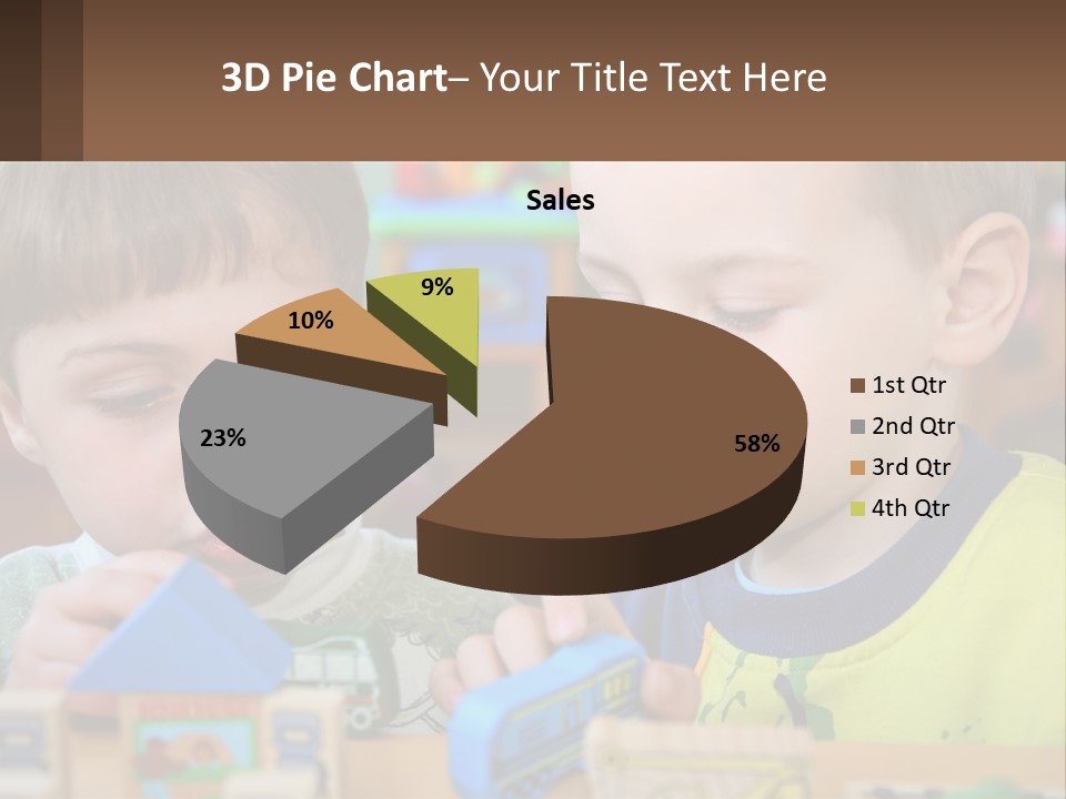 Preschool Fun Modeling PowerPoint Template