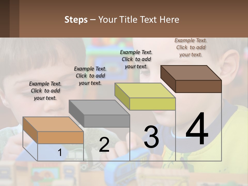 Preschool Fun Modeling PowerPoint Template