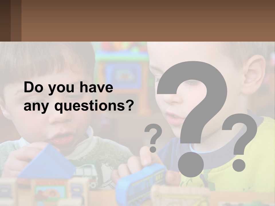 Preschool Fun Modeling PowerPoint Template