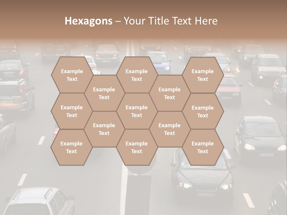Car Color Objects PowerPoint Template