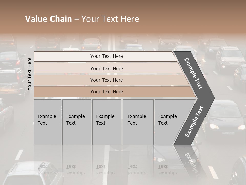Car Color Objects PowerPoint Template