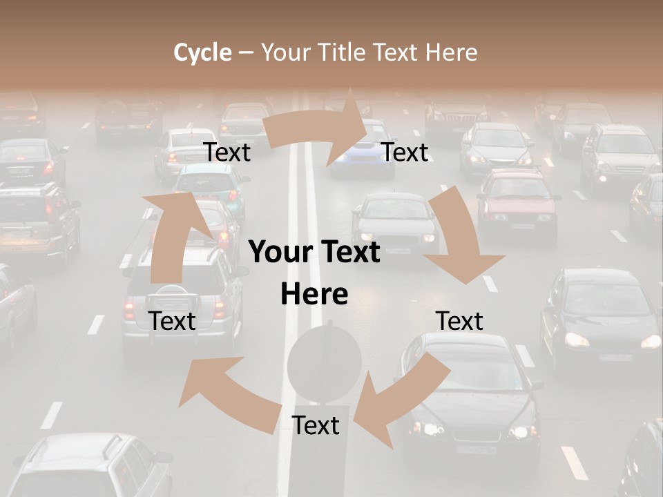 Car Color Objects PowerPoint Template