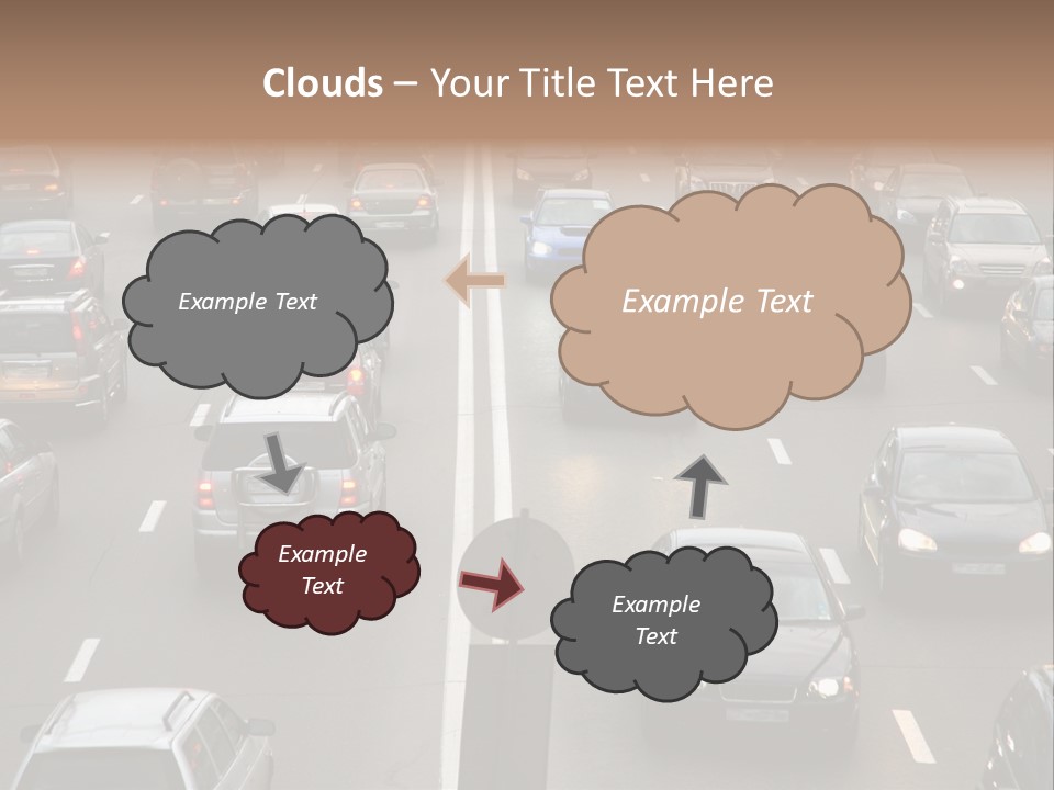 Car Color Objects PowerPoint Template
