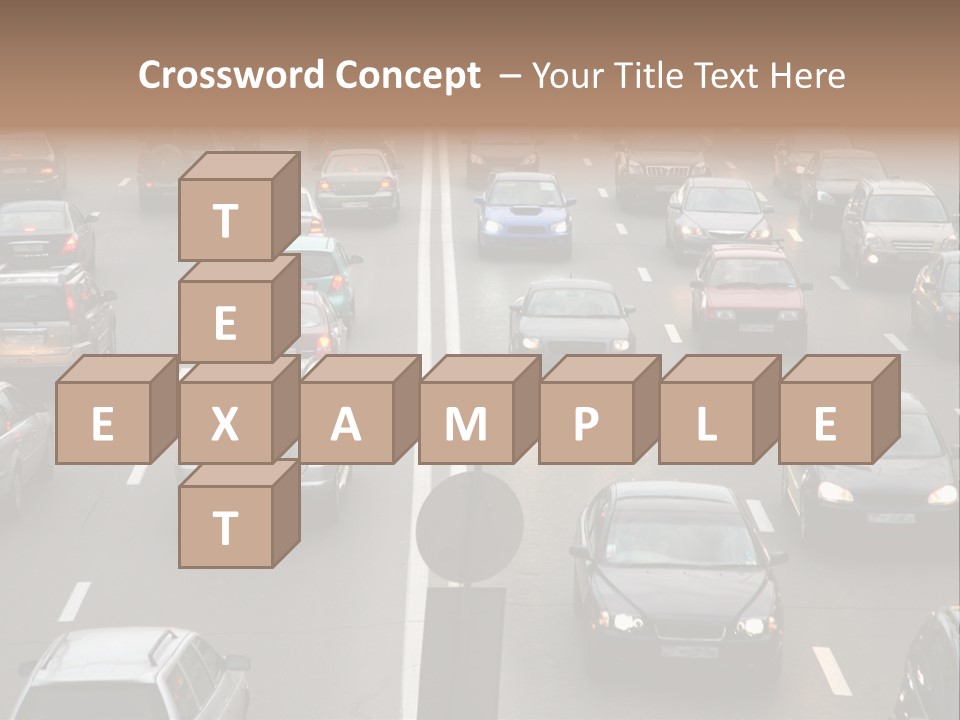 Car Color Objects PowerPoint Template