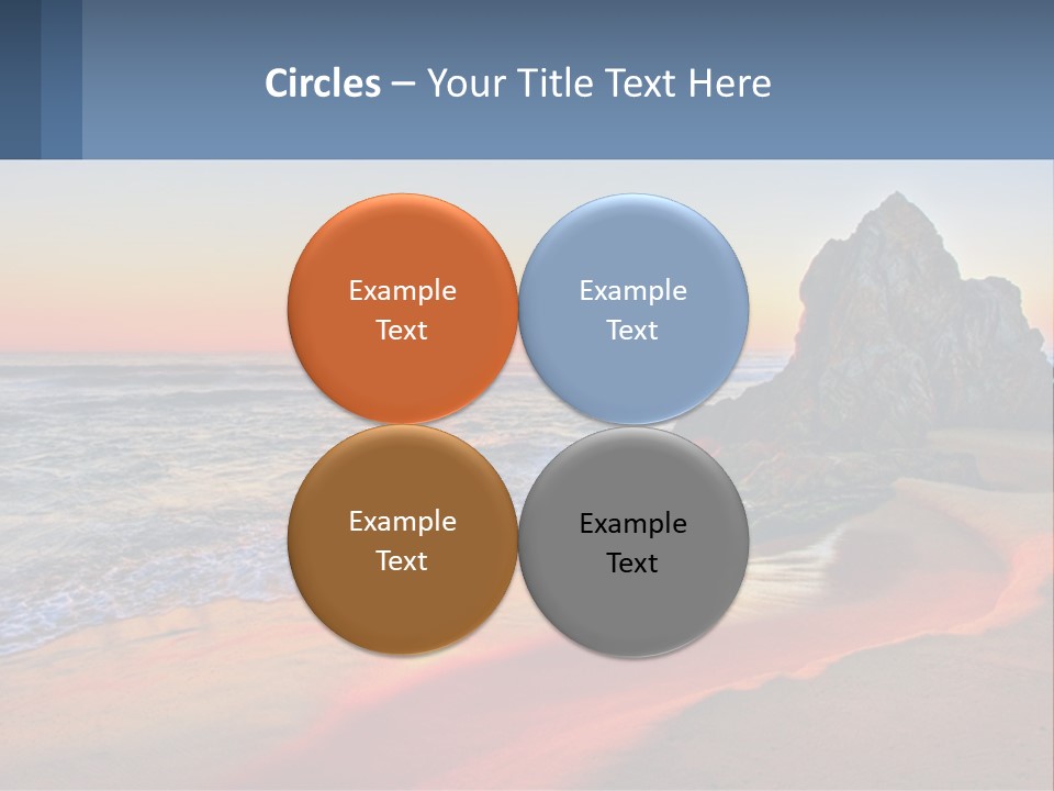 Tathra Camping View PowerPoint Template