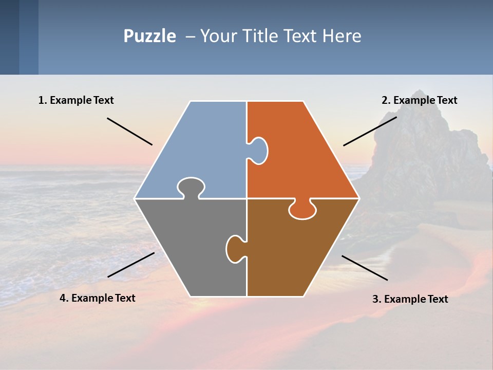 Tathra Camping View PowerPoint Template