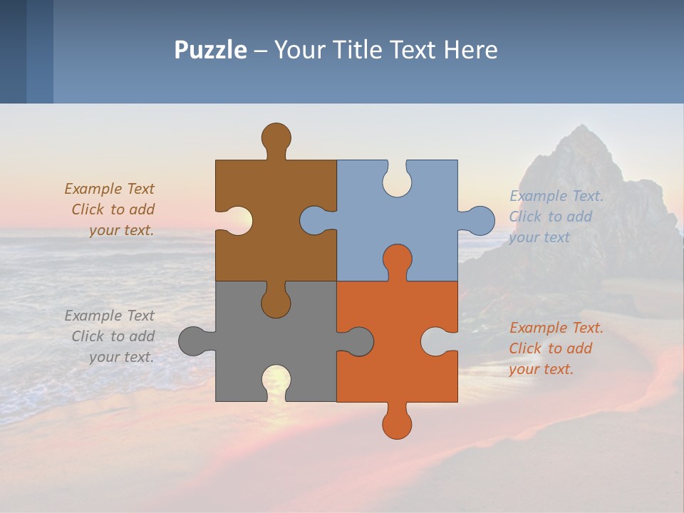 Tathra Camping View PowerPoint Template