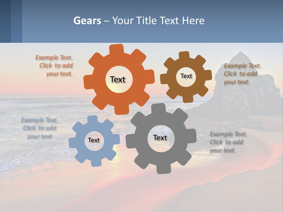 Tathra Camping View PowerPoint Template