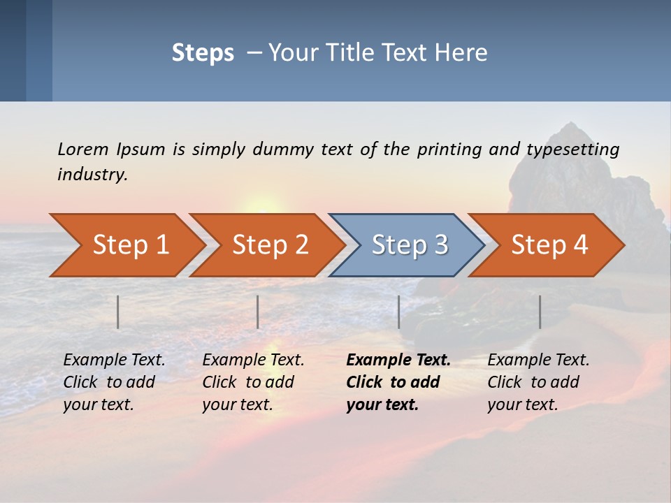Tathra Camping View PowerPoint Template