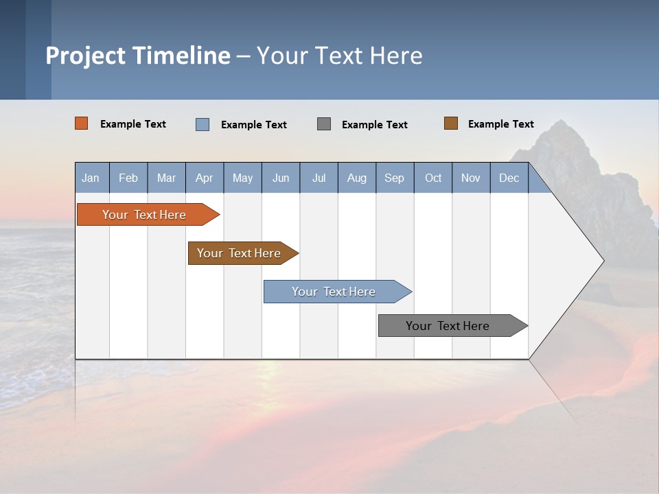 Tathra Camping View PowerPoint Template