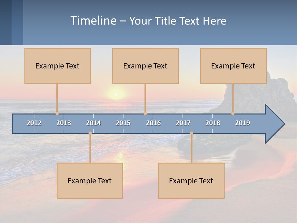 Tathra Camping View PowerPoint Template