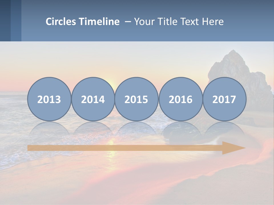 Tathra Camping View PowerPoint Template