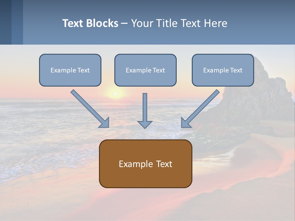 Tathra Camping View PowerPoint Template