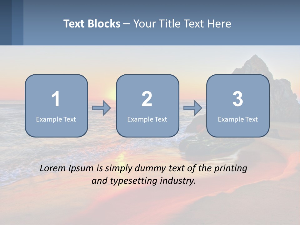 Tathra Camping View PowerPoint Template