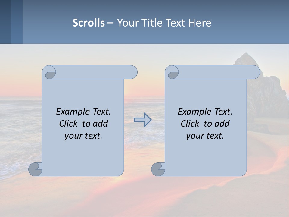 Tathra Camping View PowerPoint Template