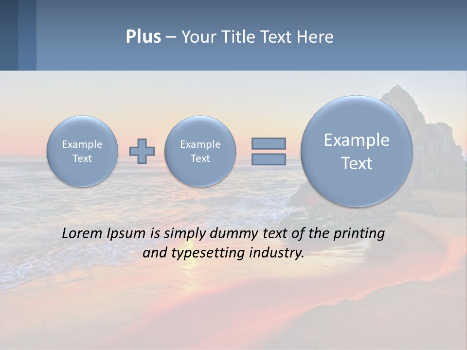 Tathra Camping View PowerPoint Template