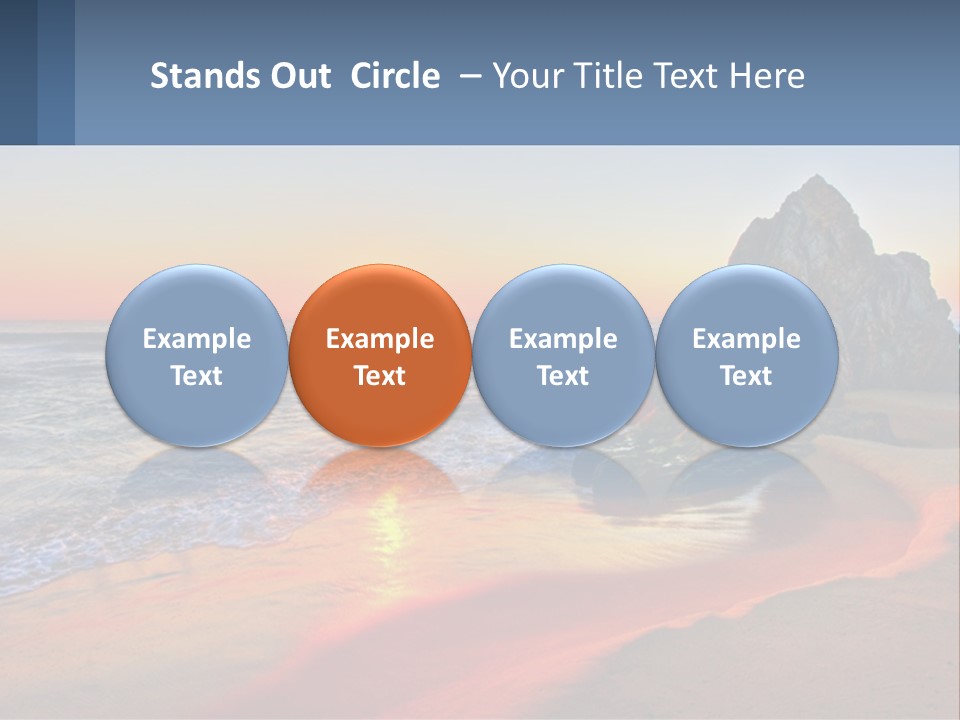 Tathra Camping View PowerPoint Template