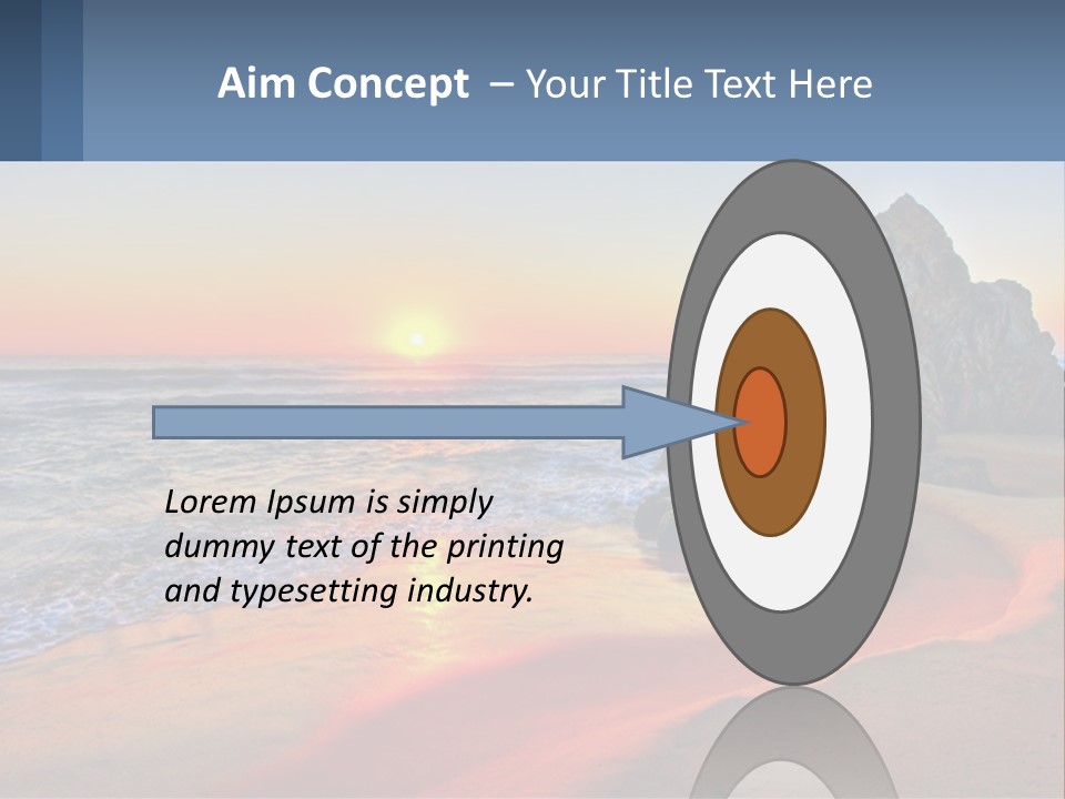 Tathra Camping View PowerPoint Template