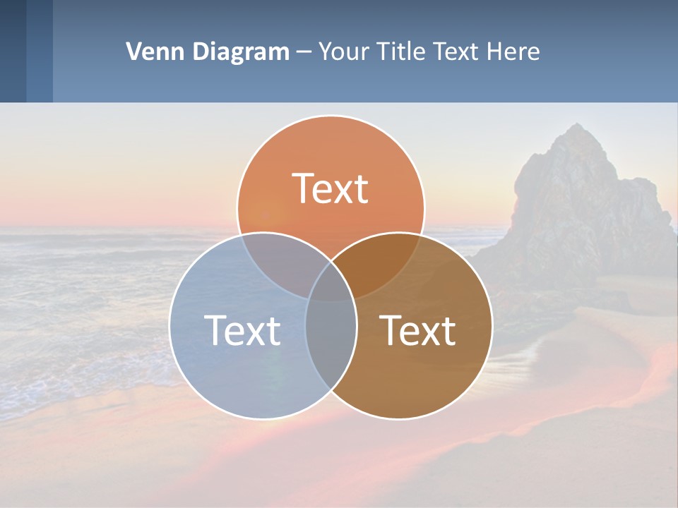 Tathra Camping View PowerPoint Template