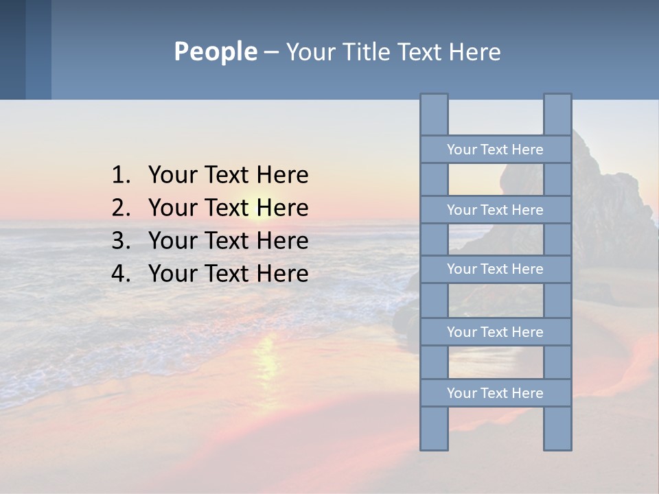 Tathra Camping View PowerPoint Template