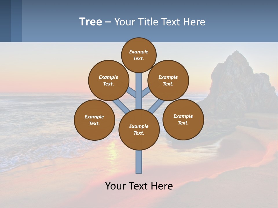 Tathra Camping View PowerPoint Template