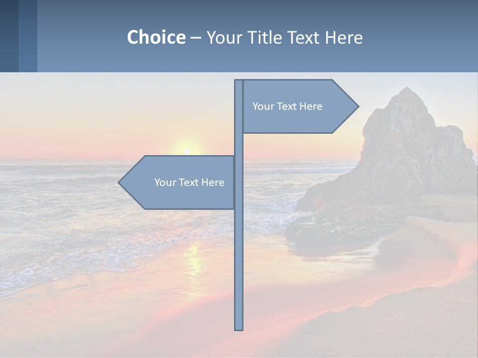Tathra Camping View PowerPoint Template