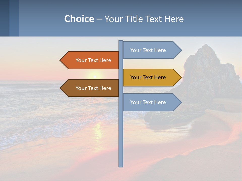 Tathra Camping View PowerPoint Template