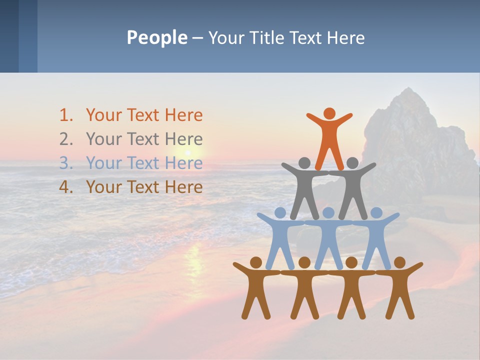 Tathra Camping View PowerPoint Template