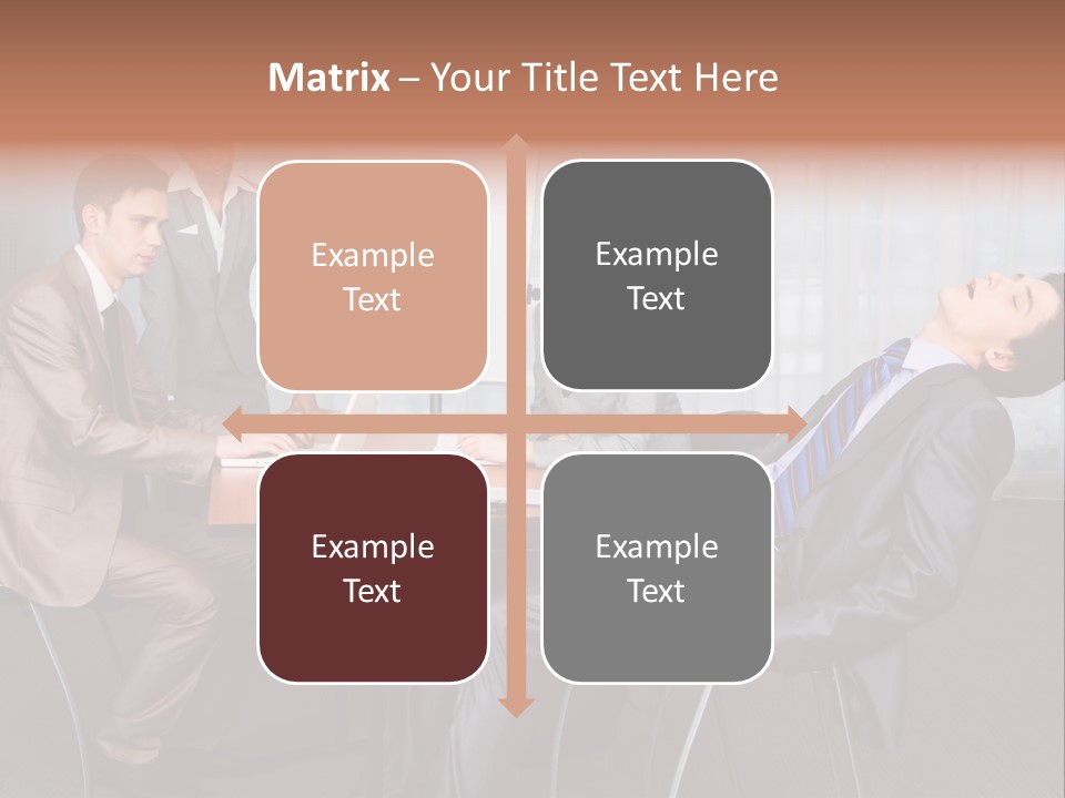 Board Man Seminar PowerPoint Template