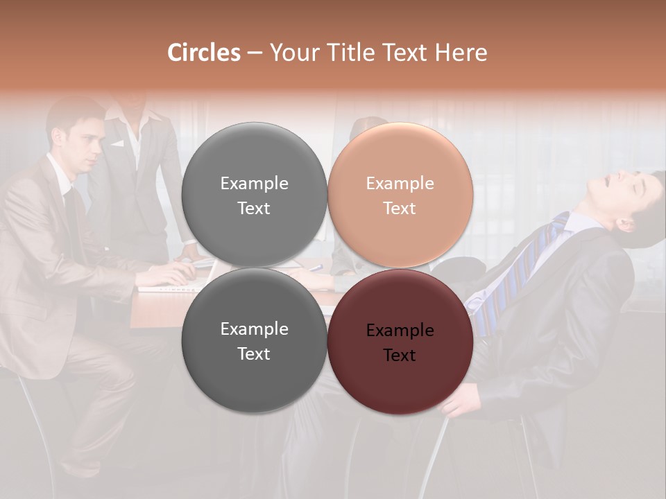 Board Man Seminar PowerPoint Template