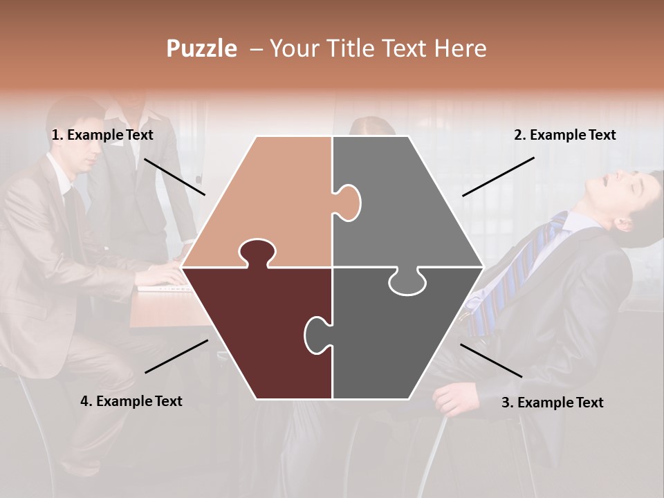 Board Man Seminar PowerPoint Template