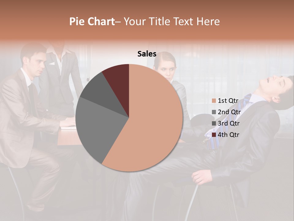 Board Man Seminar PowerPoint Template